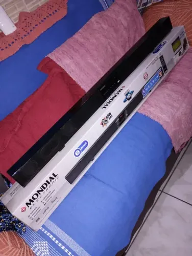 Soundbar H. Theater Mondial 60W - 2.0 Canais SB-01 Novo Na cx. **Leia Anuncio