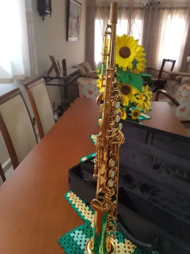 Sax soprano Yamaha yss 475 II  como novo  (Selmer, júpiter , yanagisawa, borgani)