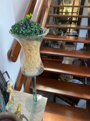 Vaso de decoração taça gigante 