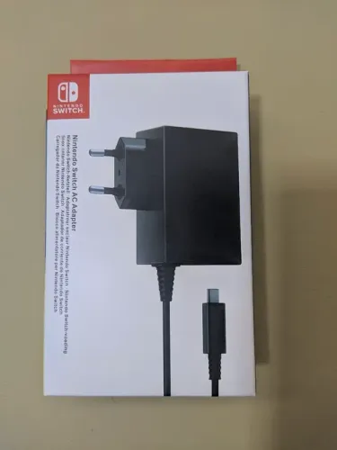 Carregador original Nintendo switch