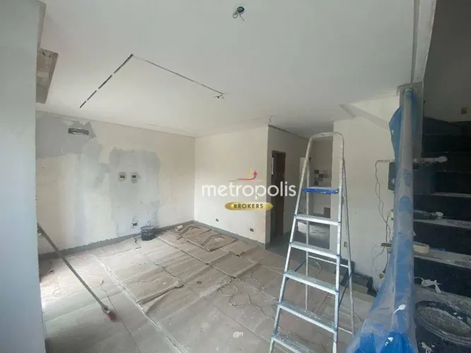 Sobrado à venda, 130 m² por R$ 800.000,00 - Parque Jaçatuba - Santo André/SP