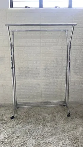 Arara De Chão Dupla Cromada - 1,20 x 1,70 