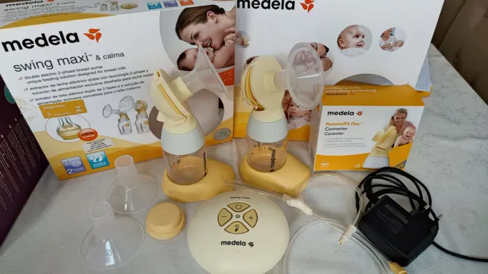 Bomba extratora de leite medela swing maxi (bomba dupla)