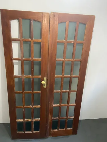 Porta colonial folha dupla 