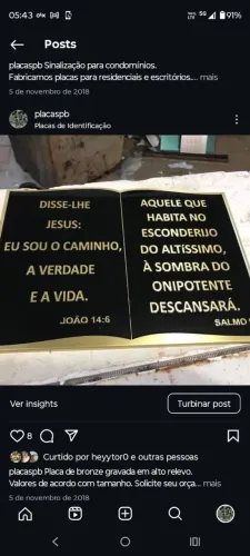 Fabricamos placas