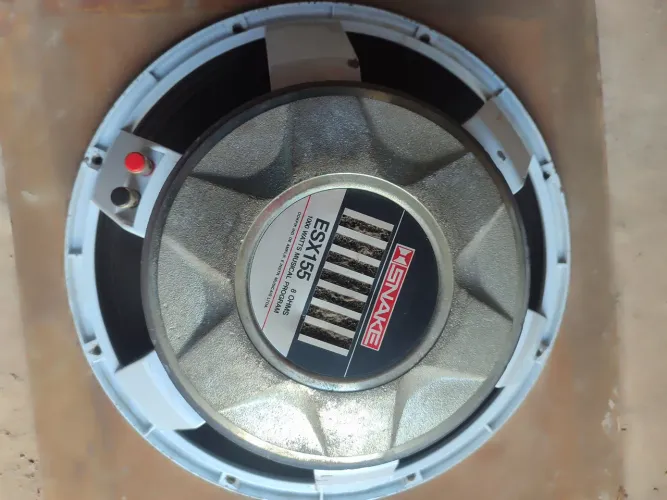 4 GRAVES ( SNAKE ) DE 15 POLEGADAS R$ 700 CADA,POICO TEMPO DE USO 