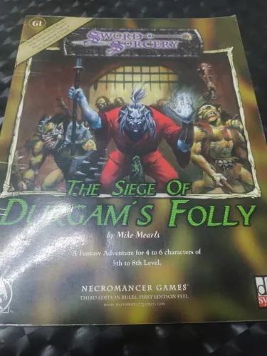 The siege of Durgam´S folly. Sword sorcery - RPG