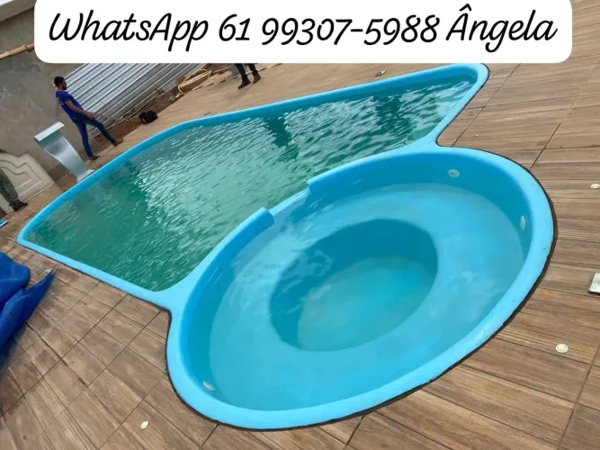 Piscina Zeus com 8,5 mts completa