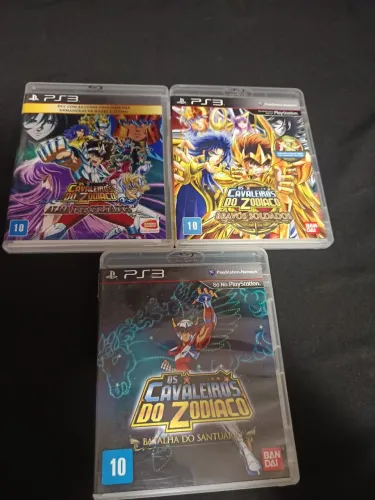 Trilogia Os Cavaleiros do Zodíaco Playstation 3