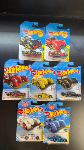 Lote Hot Wheels - Volkswagen Kafer Racer - 7 unidades