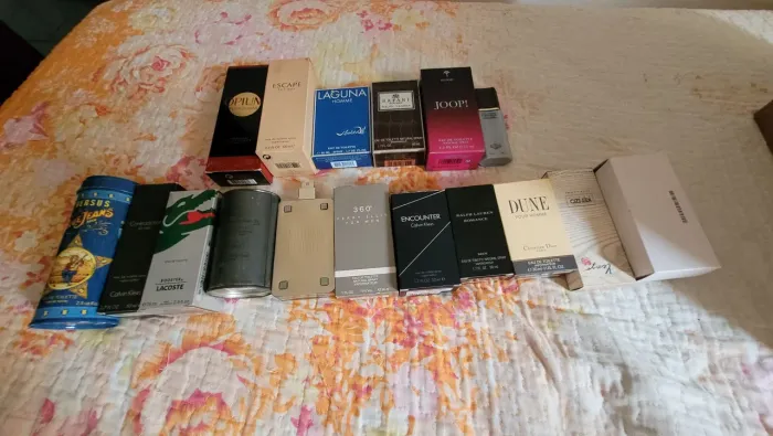 Frascos de Perfumes importados vazios 