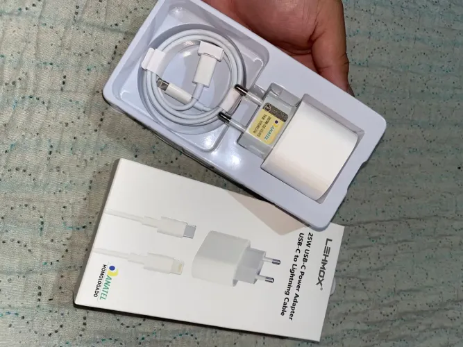 Carregador de iPhone turbo