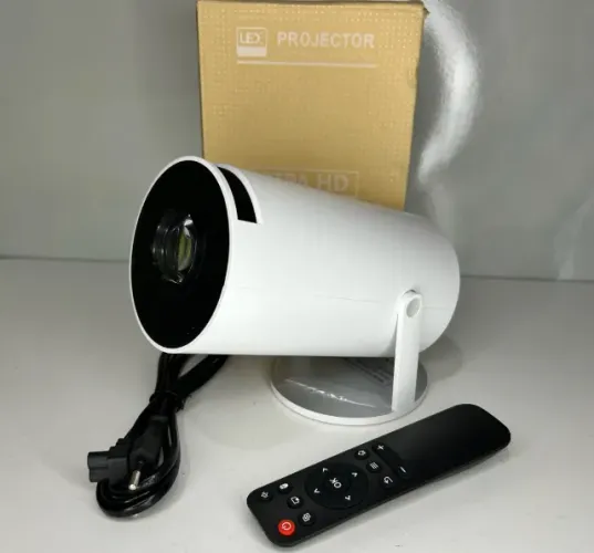 Projetor 4K HD 150" HY300 - Seu Cinema em Casa. Entrega Rápida!