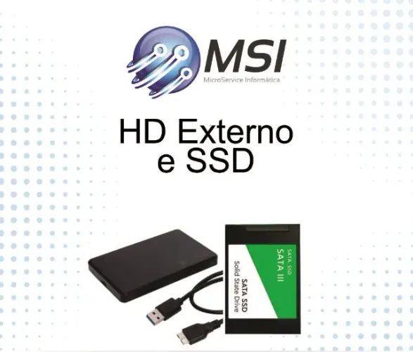 Hd externos de 500, 320 gigas e um tera