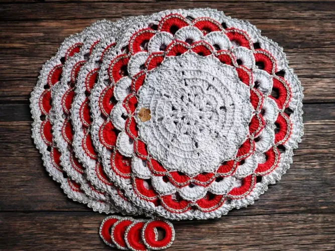 Jogo americano para Natal