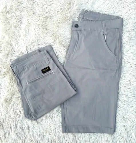 Bermuda Sarja Cinza Masculina 