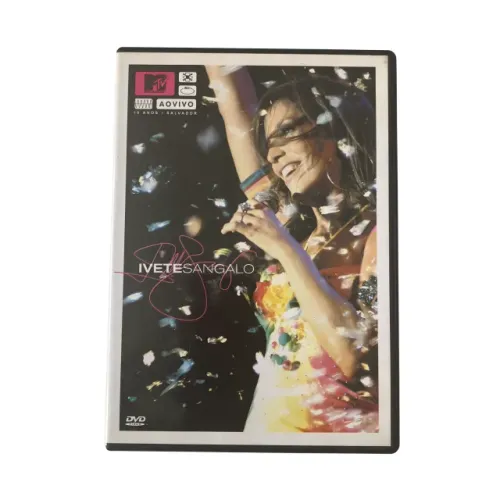 DVD MTV Ao Vivo Ivete Sangalo Original - Físico