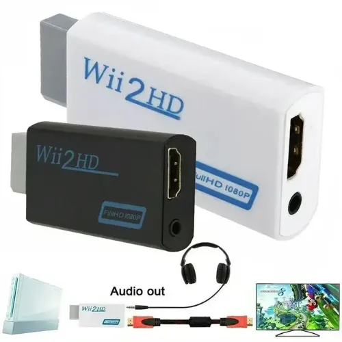 Wii 2 HD - Converte sinal de vídeo do seu Wii para HDMI