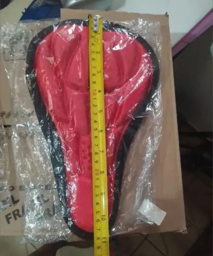 Selim de Bicicleta vermelho