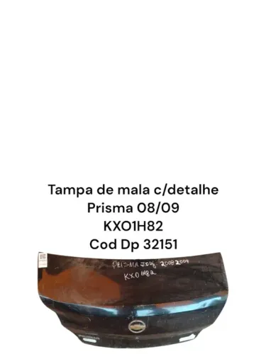 Tampa de mala Prisma 08/09 - KXO1H82