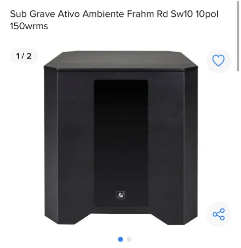 SUB GRAVE ATIVO SW10 150wrms