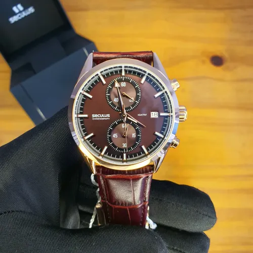 Relógio Seculus Chrono social 40mm lançamento! 
