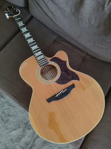 Excelente Violão Takamine EG523SC Korea tampo sólido