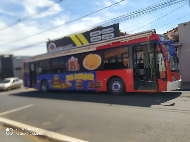 Food Truck ônibus lanchonete