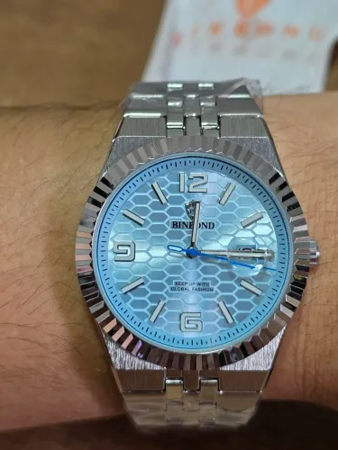Relógio Masculino Binbond Luxo Sky-Dweller Poedagar