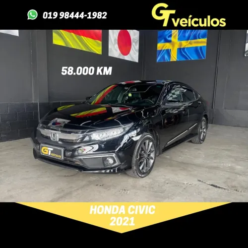 Honda Civic Sedan EXL 2.0 Flex 16V Aut.4p 2021