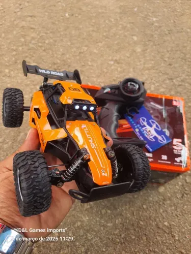"PROMOÇÃO Carrinho Controle Remoto Jeep Carro Grande 4x2 Off Road" <br>