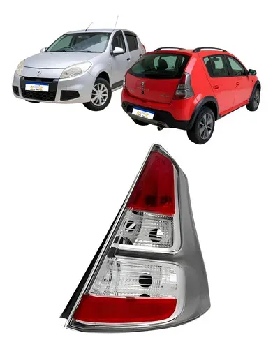 Lanterna Borda Cinza Renault Sandero Stepway 2012 A 2014  