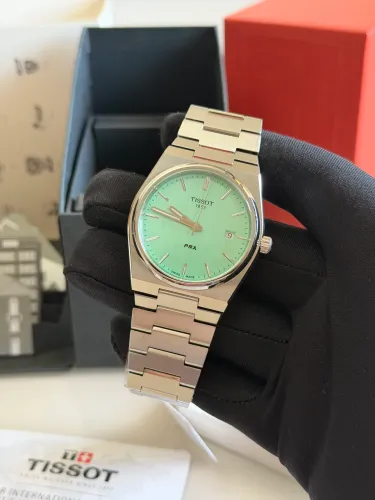 Relógio Tissot Prx 40mm  Mint green original novo 