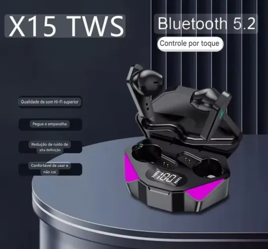 fone bluetooth gamer, bateria de longa duração