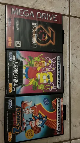 Jogos de Mega Drive CIB