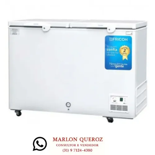 Congelador Horizontal 2 tampas Fricon