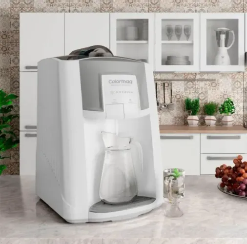 Purificador de Agua Colomarq Premium Branco - Modelo de Refrigeração por Compressor