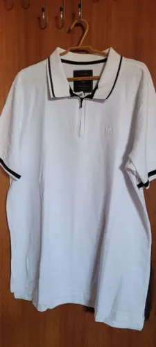 Camiseta Polo Branca