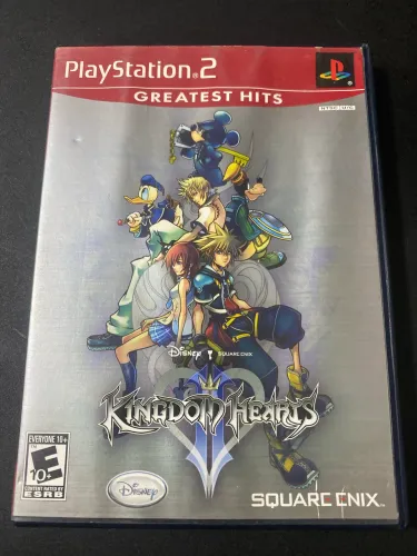 Jogo Kingdom Hearts 2 Square Enix PlayStation 2 Original