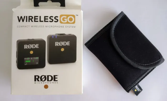 Microfone Profissional Rode Wireless Go - Sem Fio