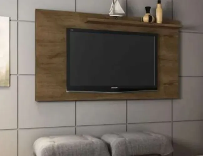 Painel para tv madeira/rústica 