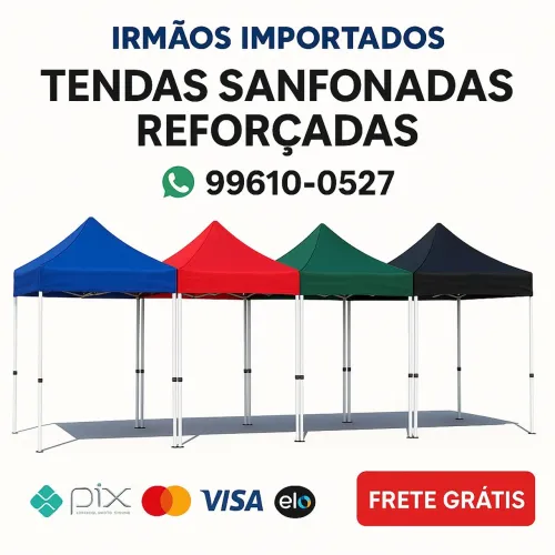 Tenda Sanfonada Reforçada