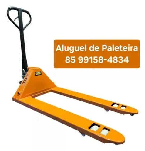 Aluguel de paleteira transpaleteira patinha