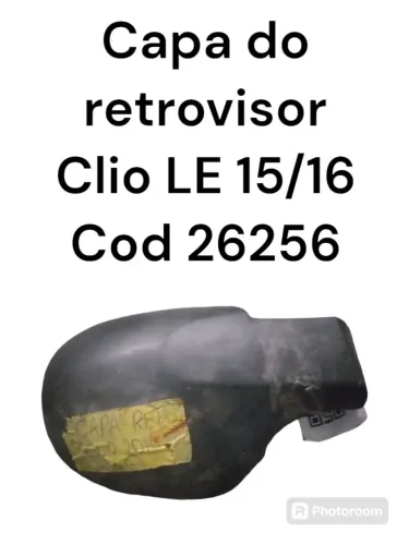 Capo Do Retrovisor Lado Esquerdo Renault Clio 2016 26256