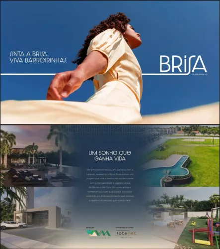 Lote de 240m no condomínio BRISA BARREIRINHAS