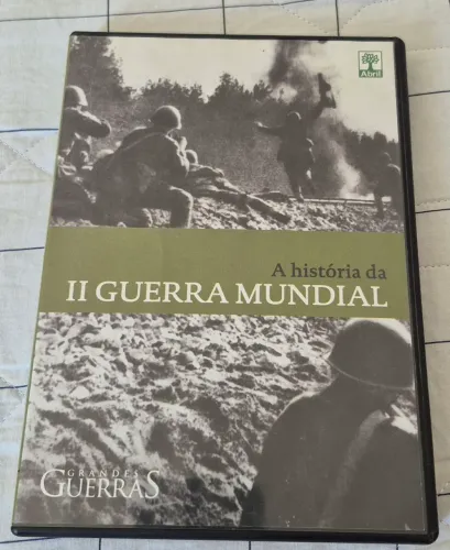 DVD História da Segunda Guerra Editora Abril