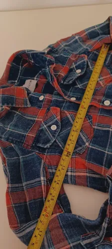 Camisa xadrez 4 anos