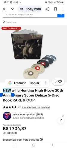 a-ha Hunting High & Low 30th Anniversary Super Deluxe 5-Disc Boxset