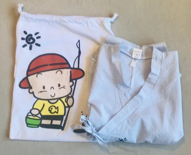 Kimono infantil estilo tip top - tm M