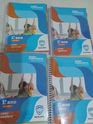 Livros didático, Positivo Educarpe 1 Ano Fundamental